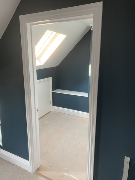 Crisp White Door Architrave