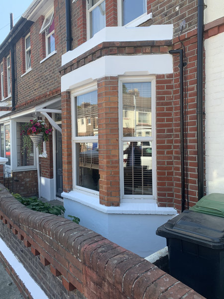 Bay Window Exterior Finish