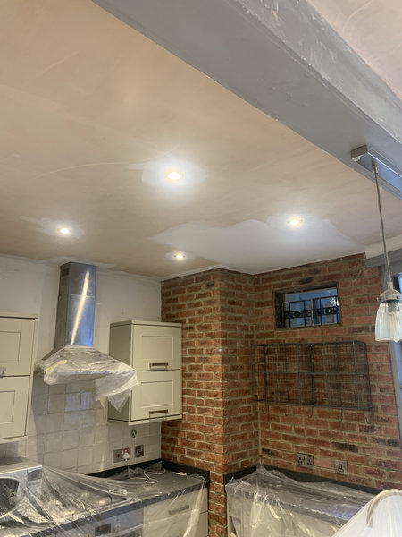 Feature Brick Wall & Lighting